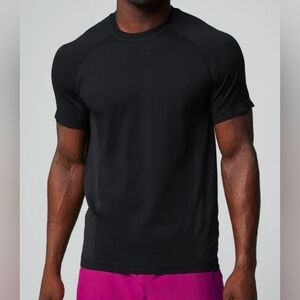 🆕 The Training Day Tee FABLETICS Black Sz XL Short sleeve SHIRT New NWT